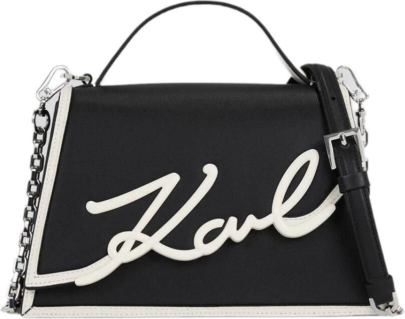 Karl Lagerfeld Damestas K Signature 2.0 SP SM CB Zwart Black Dames - Foto 5