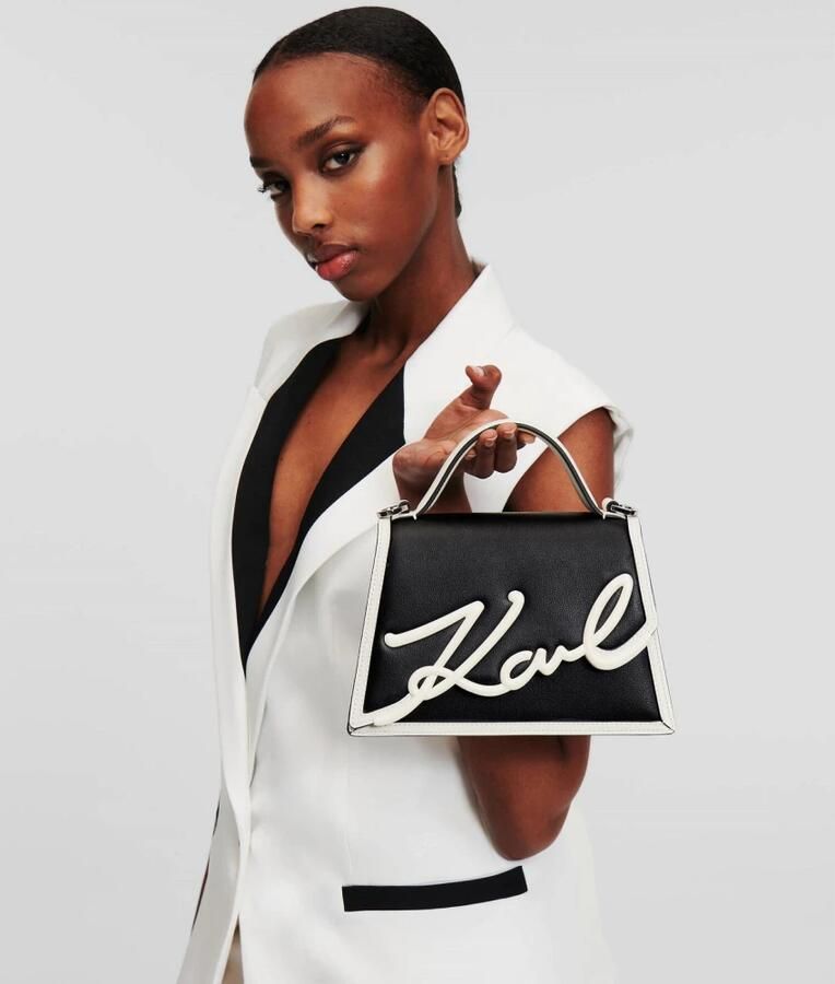 Karl Lagerfeld Damestas K Signature 2.0 SP SM CB Zwart Black Dames