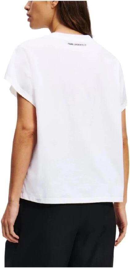 Karl Lagerfeld T-shirt Korte Mouw IKON AQUARELLE C LOOSE T-SHIRT - Foto 2