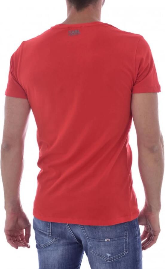 Karl Lagerfeld Beachwear T-shirt met labelprint