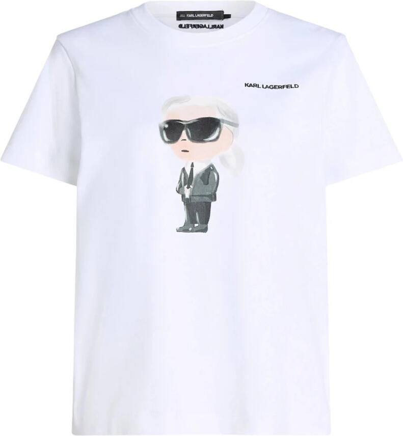 Karl Lagerfeld T-shirt Vrouw White Dames - Foto 3