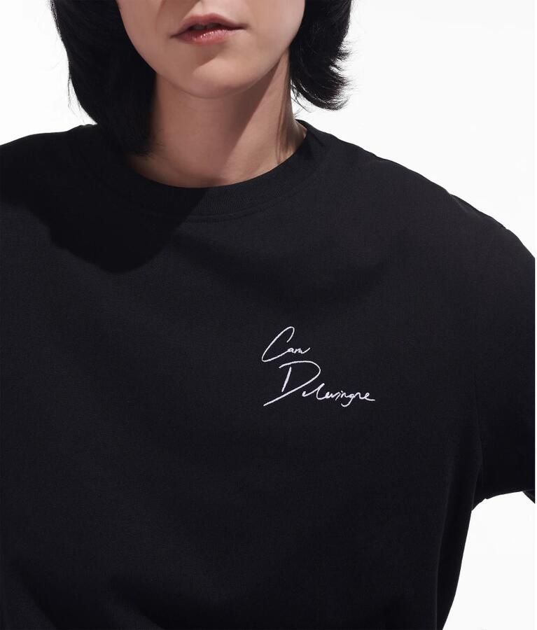 Karl Lagerfeld T-shirt Korte Mouw KLXCD UNISEX SIGNATURE T-SHIRT