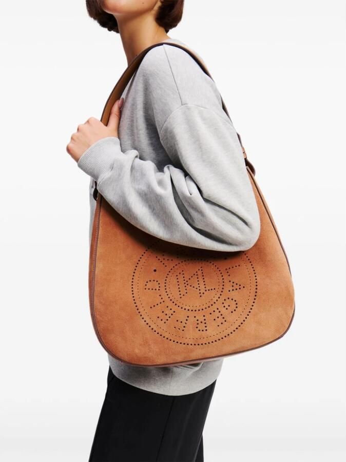 Karl Lagerfeld Handtas K CIRCLE HOBO BAG PERFORATED