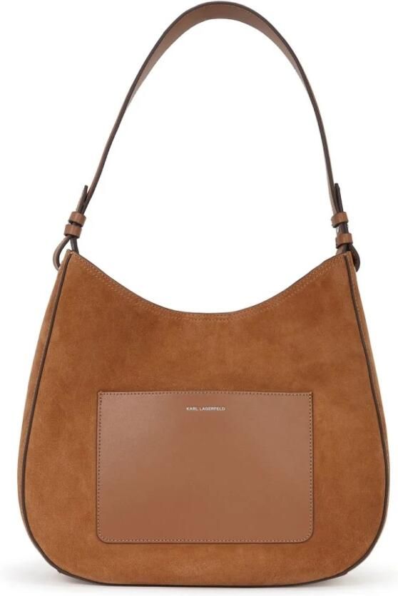 Karl Lagerfeld Handtas K CIRCLE HOBO BAG PERFORATED - Foto 3