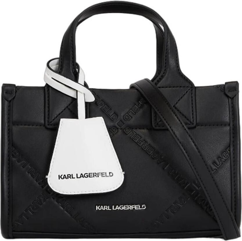 Karl Lagerfeld Handtas K SKUARE SM TOTE EMBOSSED - Foto 4