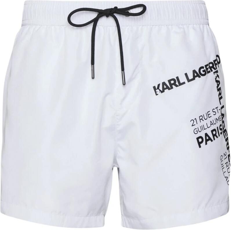 Karl Lagerfeld Beachwear Zwembroek met steekzakken - Foto 4