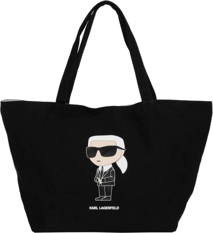 Karl Lagerfeld Boodschappentas K IKONIK 2.0 KARL CANV SHOPPER - Foto 3