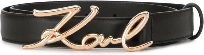 Karl Lagerfeld K kenmerkende riem Zwart Dames