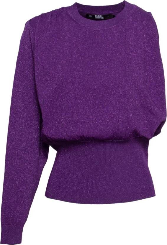 Karl Lagerfeld Knitwear Paars Dames