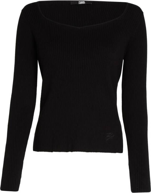 Karl Lagerfeld Knitwear Zwart Dames