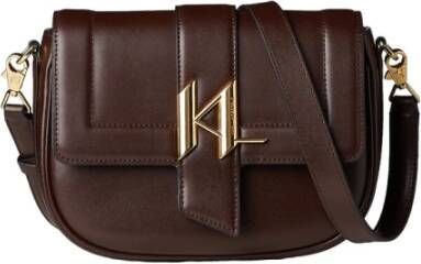 Karl Lagerfeld Crossbody bags K Saddle Medium in bruin
