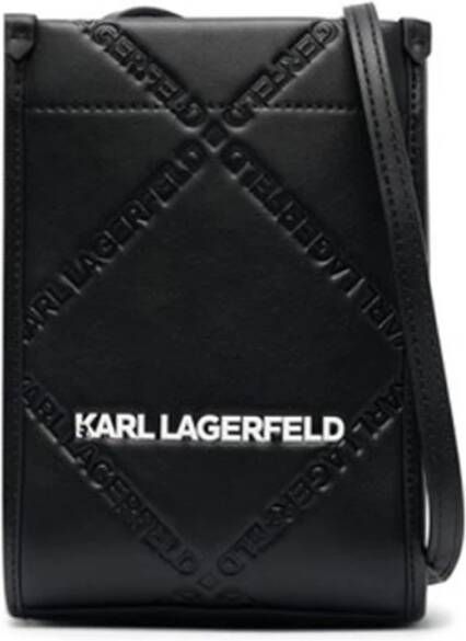 Karl Lagerfeld Kruis lichaamstassen Zwart Dames
