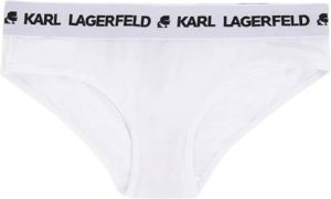 Karl Lagerfeld Logo Hipsters 211W2106 Wit Dames