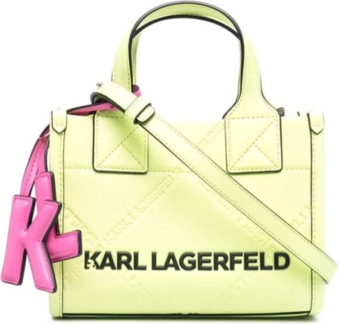 Karl Lagerfeld Mini -tassen Geel Dames