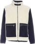 Karl Lagerfeld Omkeerbare teddy tecnische jas Wit Heren - Thumbnail 1