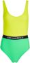 Karl Lagerfeld Color block badpakken Green Dames - Thumbnail 1