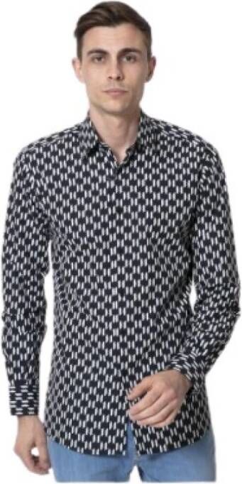 Karl Lagerfeld Overhemd Zwart Heren