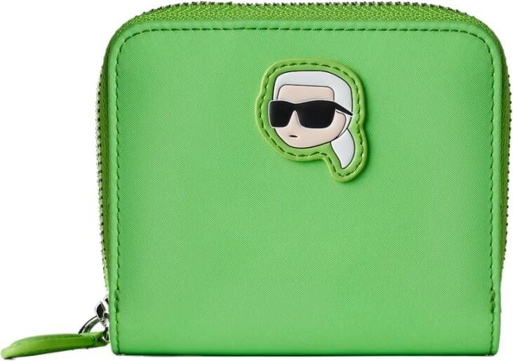 Karl Lagerfeld Portemonnee kaarthouder Groen Dames