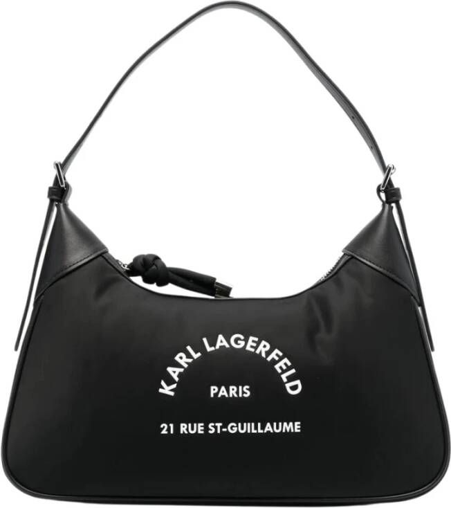 Karl Lagerfeld Hobo bags Rsg Nylon Shoulderbag in zwart