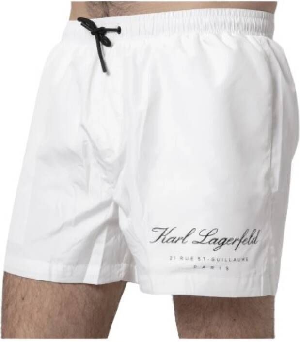 Karl Lagerfeld Shorts Wit Heren