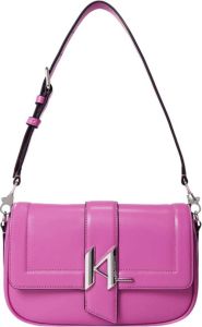 Karl Lagerfeld Shoulder bag Saddle Bag Roze Dames