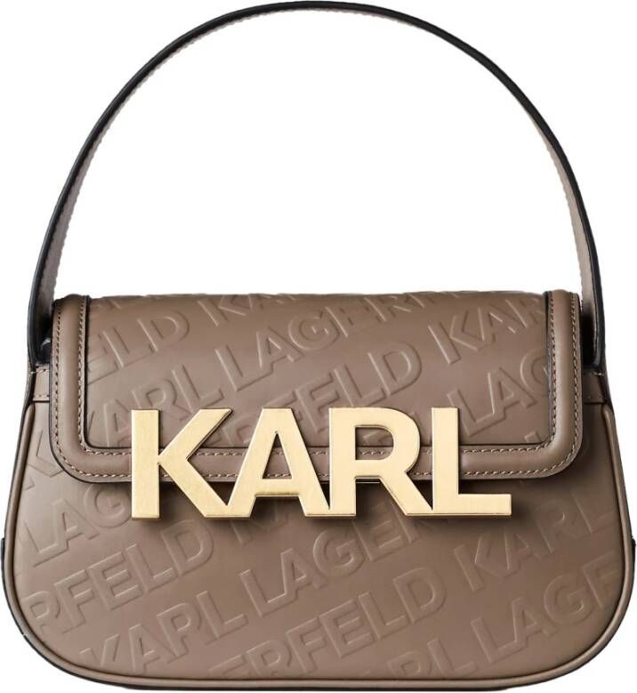 Karl Lagerfeld Shoulder Bags Beige Dames