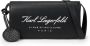Karl Lagerfeld Hobo bags Hotel Karl Flap Shb Tech Leath in zwart - Thumbnail 1