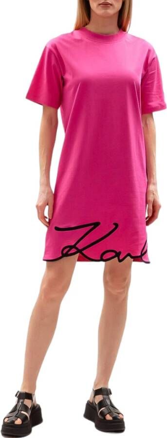 Karl Lagerfeld Summer Dresses Roze Dames