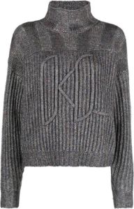 Karl Lagerfeld Sweaters Blue Grijs Dames