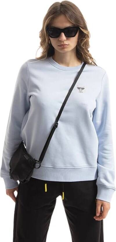 Karl Lagerfeld Sweatshirt 216W1830 350 Blauw Dames