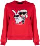 Karl Lagerfeld Sweatshirt Rood Dames - Thumbnail 1