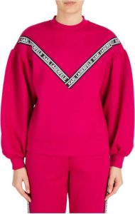 Karl Lagerfeld Logo Sweatshirt Roze Dames