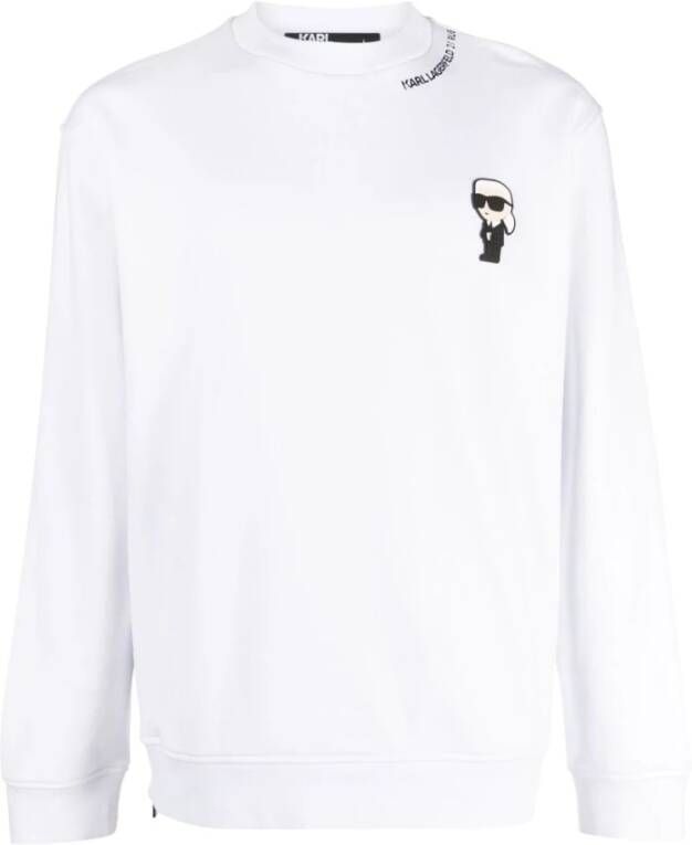 Karl Lagerfeld Sweatshirt Wit Heren