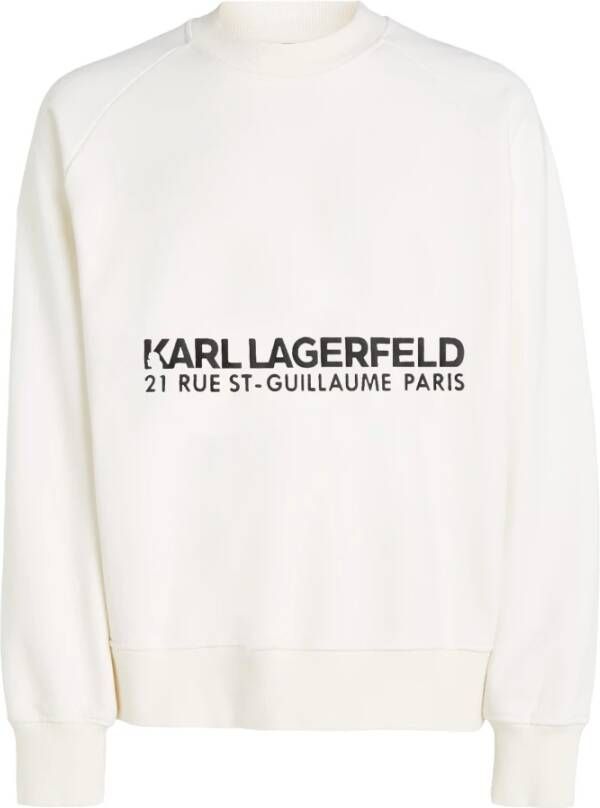 Karl Lagerfeld Sweatshirt Wit Heren