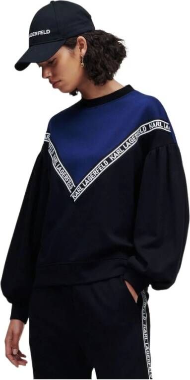 Karl Lagerfeld Sweatshirt Zwart Dames