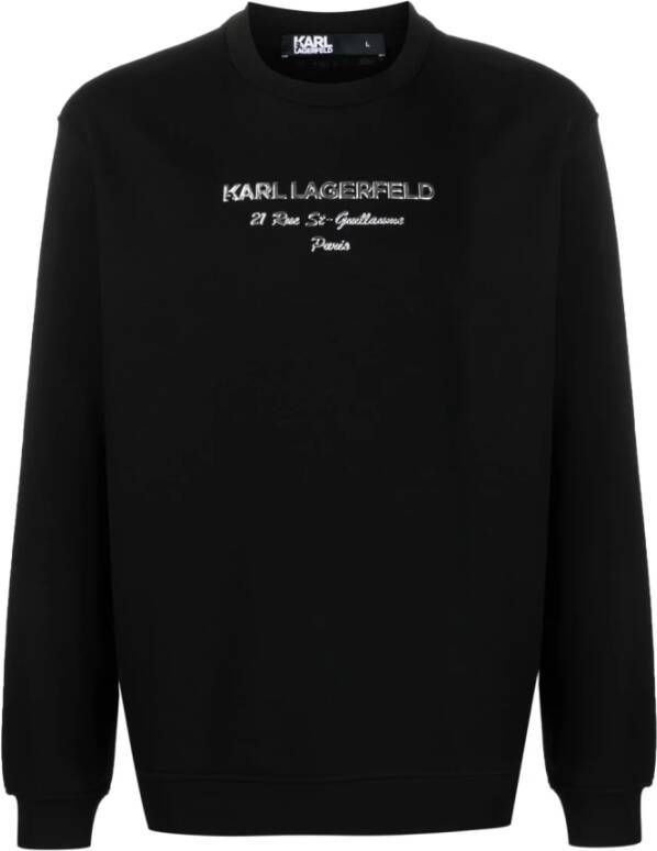 Karl Lagerfeld Sweatshirt Zwart Heren