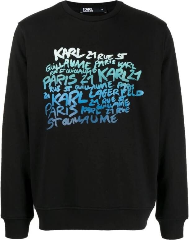 Karl Lagerfeld Sweatshirt Zwart Heren