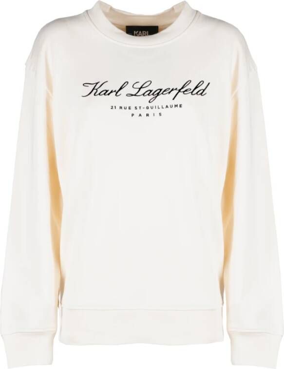 Karl Lagerfeld Sweatshirts Hoodies White Dames