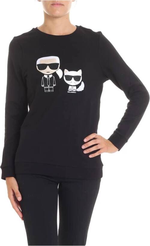 Karl Lagerfeld Sweatshirts &amp; Hoodies Black Dames