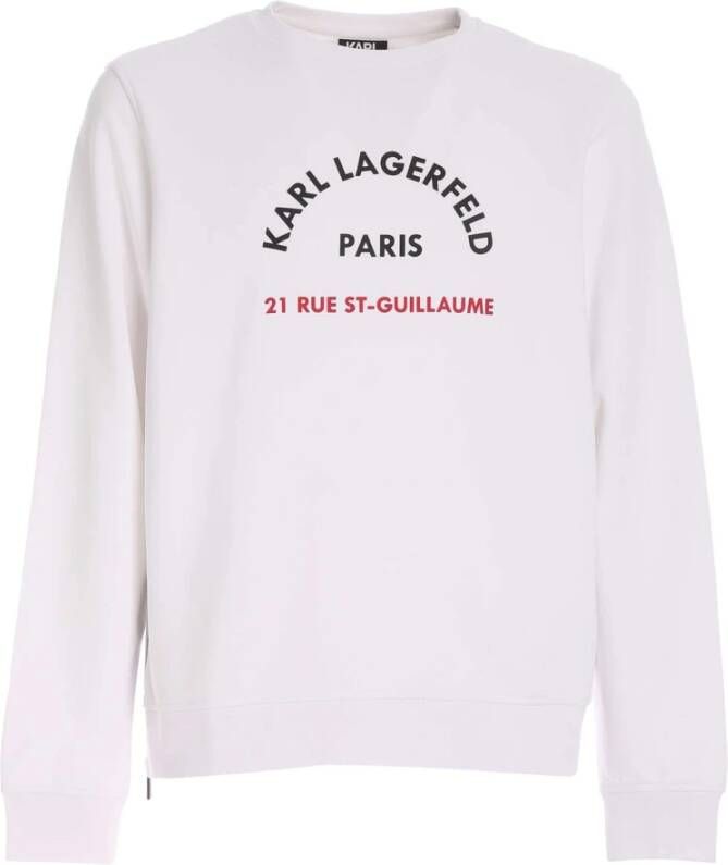 Karl Lagerfeld Sweatshirts Hoodies White Heren