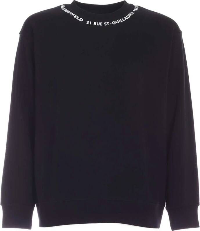 Karl Lagerfeld Sweatshirts Hoodies Zwart Heren