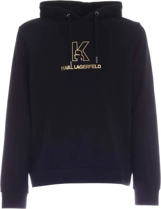 Karl Lagerfeld Sweatshirts Hoodies Zwart Heren