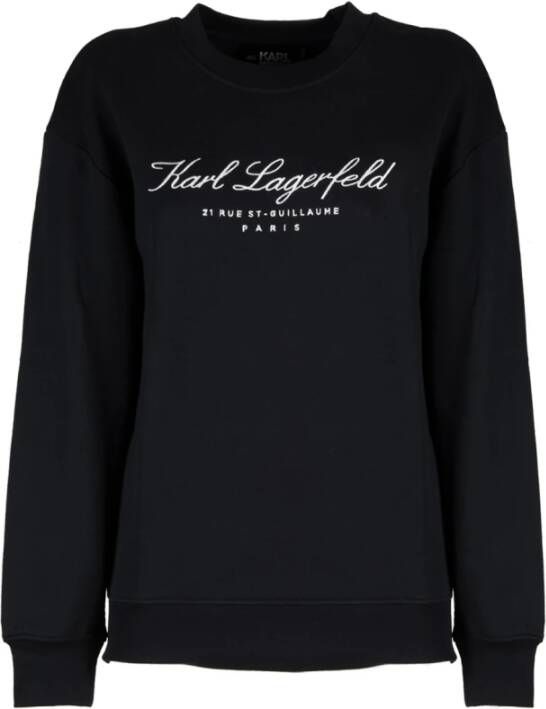Karl Lagerfeld Sweatshirt Hoodies Black Dames