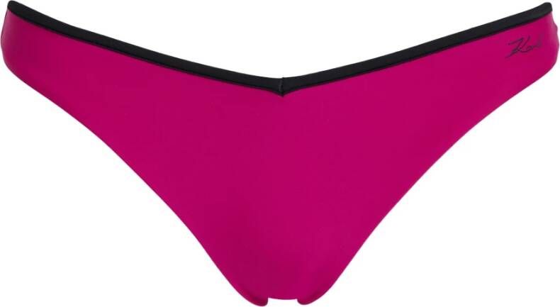 Karl Lagerfeld Swimwear Bottom DNA Binding Bottoms Roze Dames