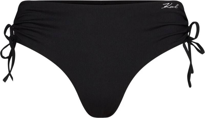 Karl Lagerfeld Swimwear Bottom DNA Culottes Zwart Dames