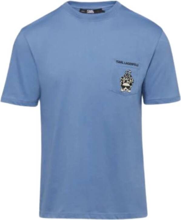 Karl Lagerfeld t-shirt Blauw Dames