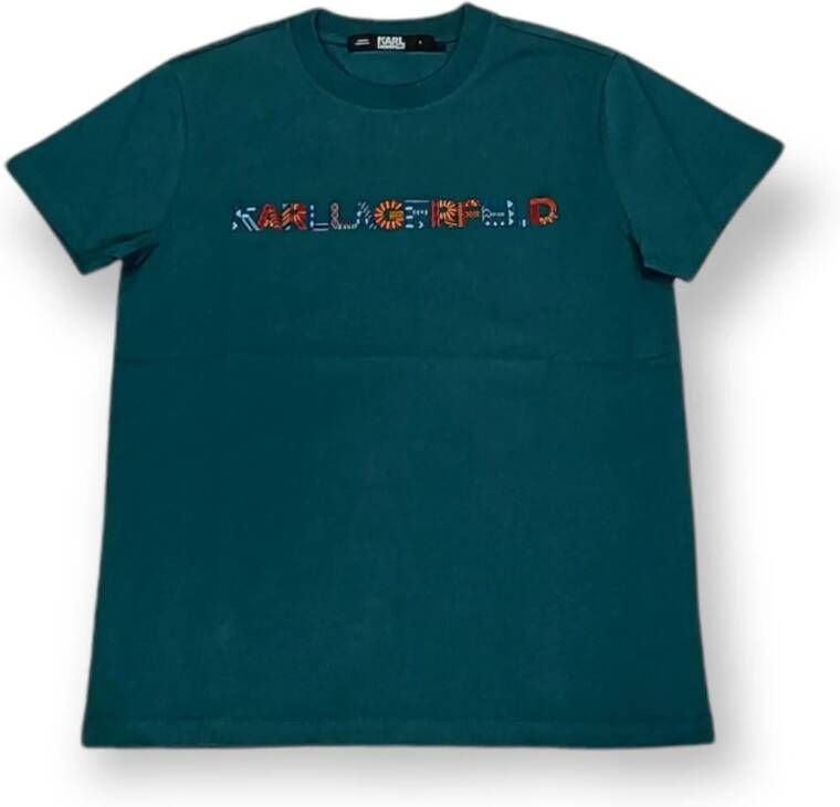 Karl Lagerfeld t-shirt Groen Dames