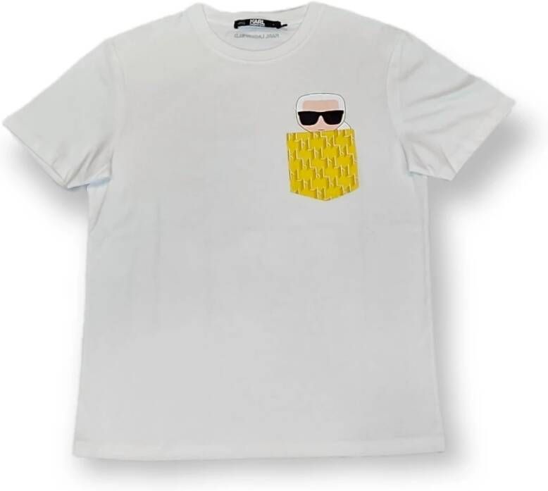 Karl Lagerfeld T-shirt White Dames