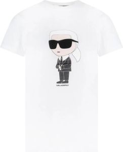 Karl Lagerfeld T-Shirt Wit Dames