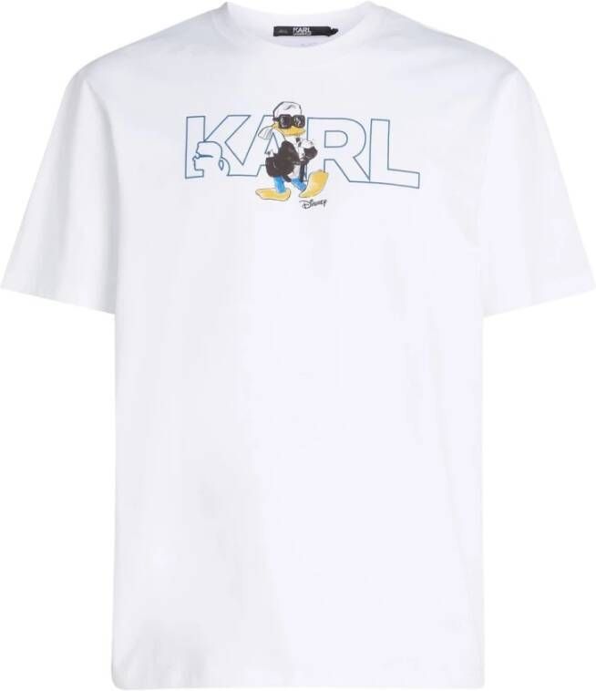 Karl Lagerfeld T-shirt Wit Dames